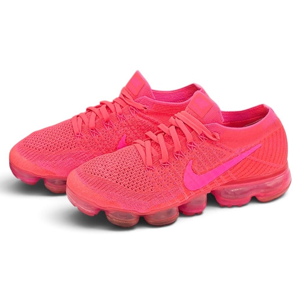 Nike Air VaporMax Flyknit OG Hyper Punch Pink Blast Women's 7.5 Shoes 849557-604